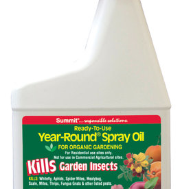 Summit Year-Round Horticultural Oil for Garden Insects Ready-to-Use 32oz