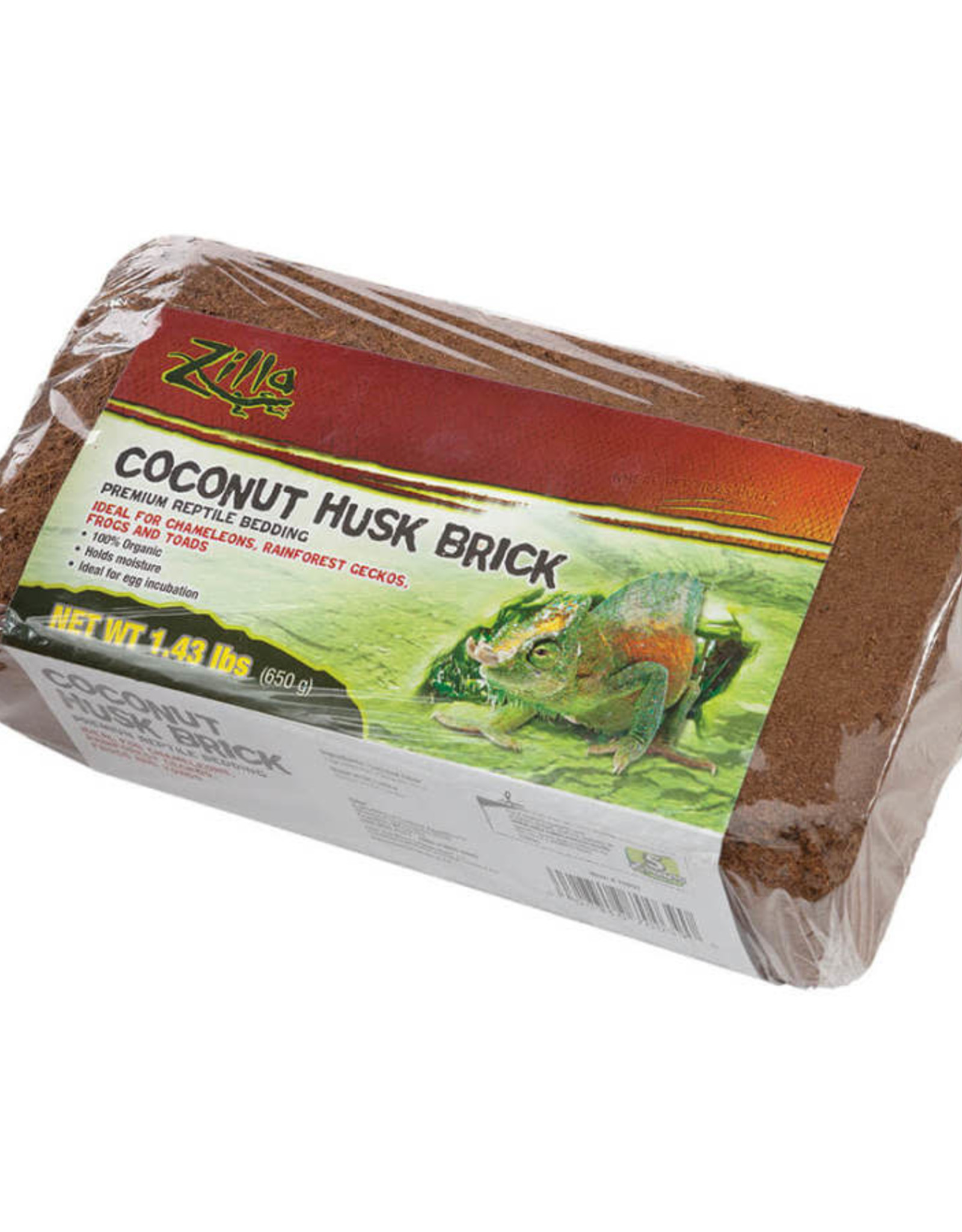ZILLA ZIL Bedding Coconut Coir Husk Brick 1.4lbs