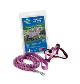RADIO SYSTEMS CORP(PET SAFE) Come With Me Kitty Harness & Bungee Leash Large Dusty Rose