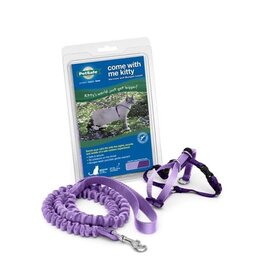 RADIO SYSTEMS CORP(PET SAFE) Come With Me Kitty Harness & Bungee Leash Medium Lilac