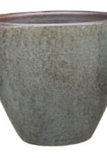 Plain Egg Pot Cyber Grey 8.75 x 8.25