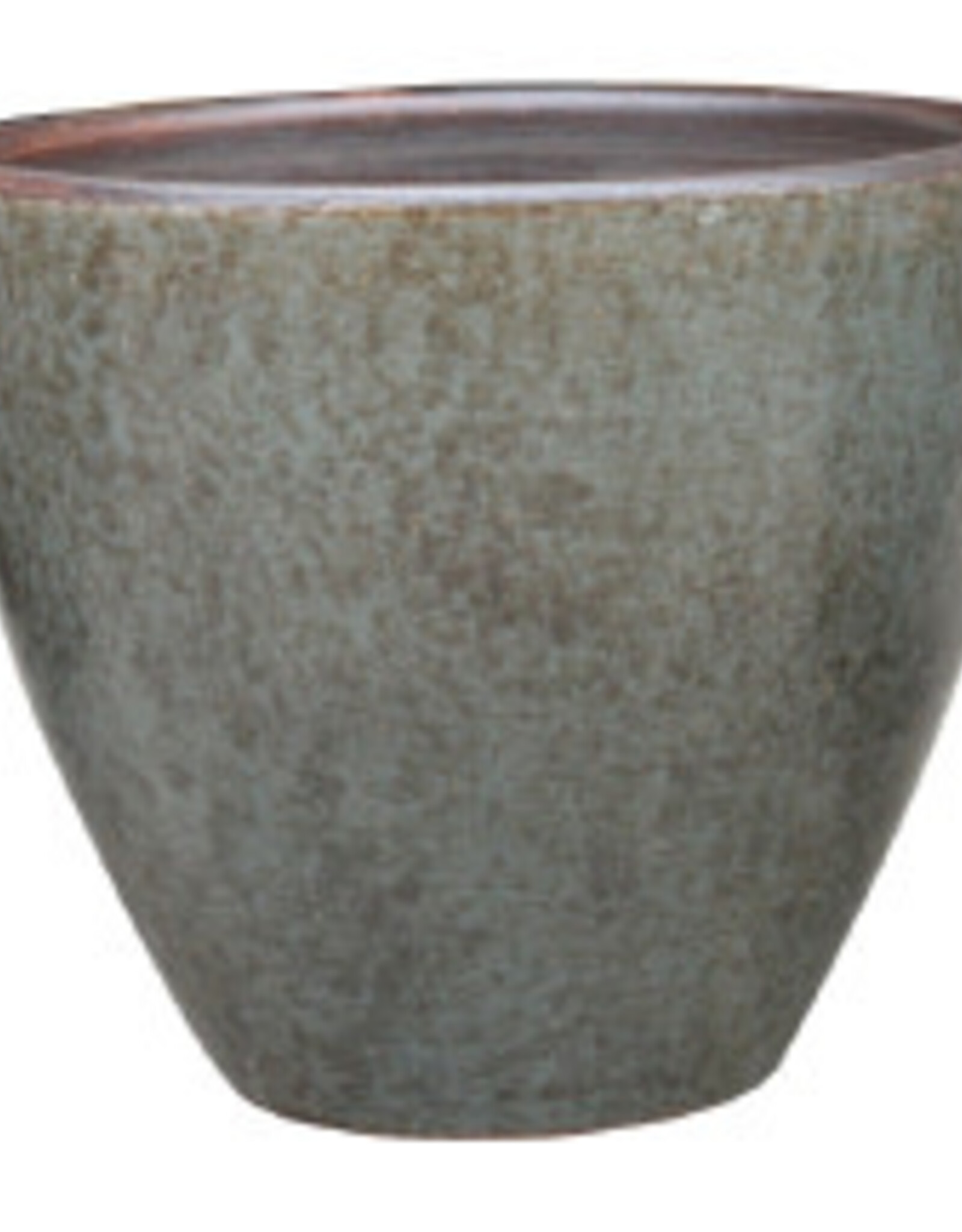 Plain Egg Pot Cyber Grey 8.75 x 8.25