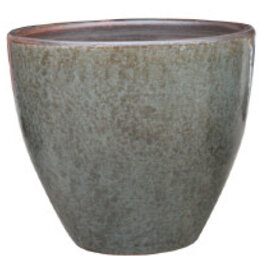 Plain Egg Pot Cyber Grey 8.75 x 8.25