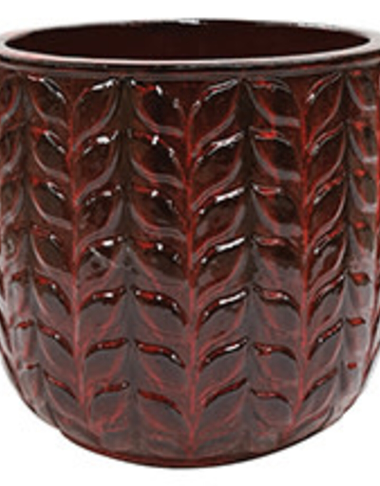Amsterdam Pot Tropical Red 11.75"