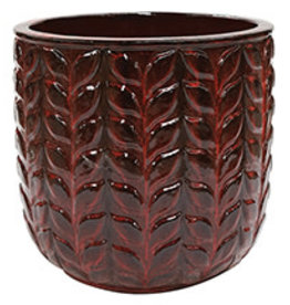 Amsterdam Pot Tropical Red 11.75"