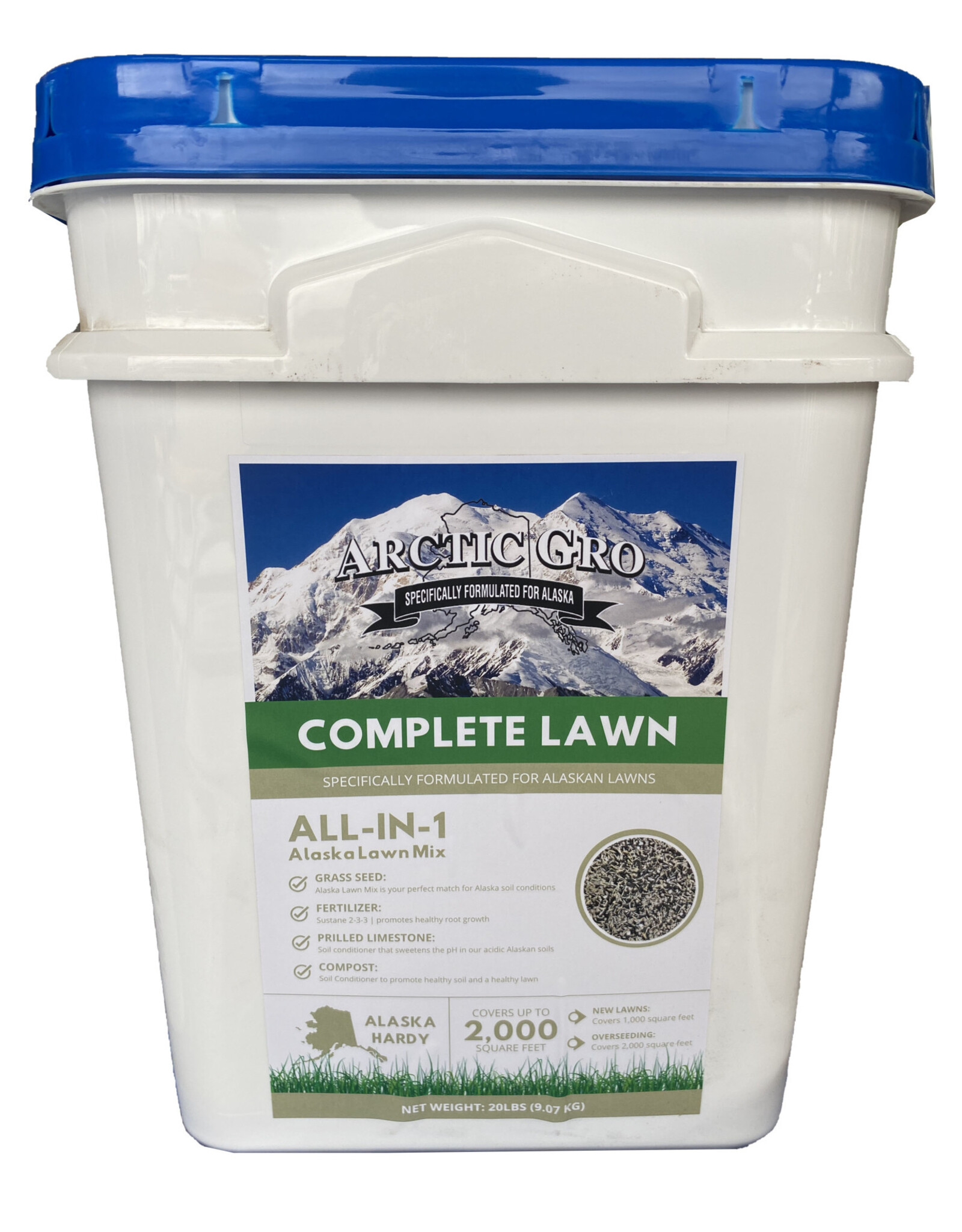 Arctic Gro Arctic Gro Complete Lawn Grass Seed Blend, 20lb