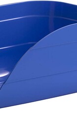 MILLER Plastic Feed Scoop Berry Blue 5 pt