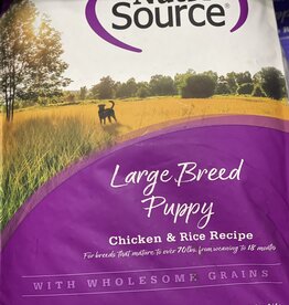 KLN Tuffy's Tuffy's NutriSource Dog Dry Puppy Chicken & Rice Large Breed 30#