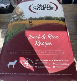 Tuffy's Tuffy's NutriSource Dog Dry Beef & Brown Rice 30#