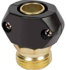 Gilmour Heavy Duty Clamp Repair Male 5/8in, 3/4in Metal End Hose Coupling
