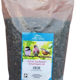 Arctic Wild Bird Small Black Oil Sunflower seeds 5 lb 8/cs