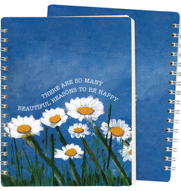 Beautiful Reasons To Be Happy Spiral Notebook