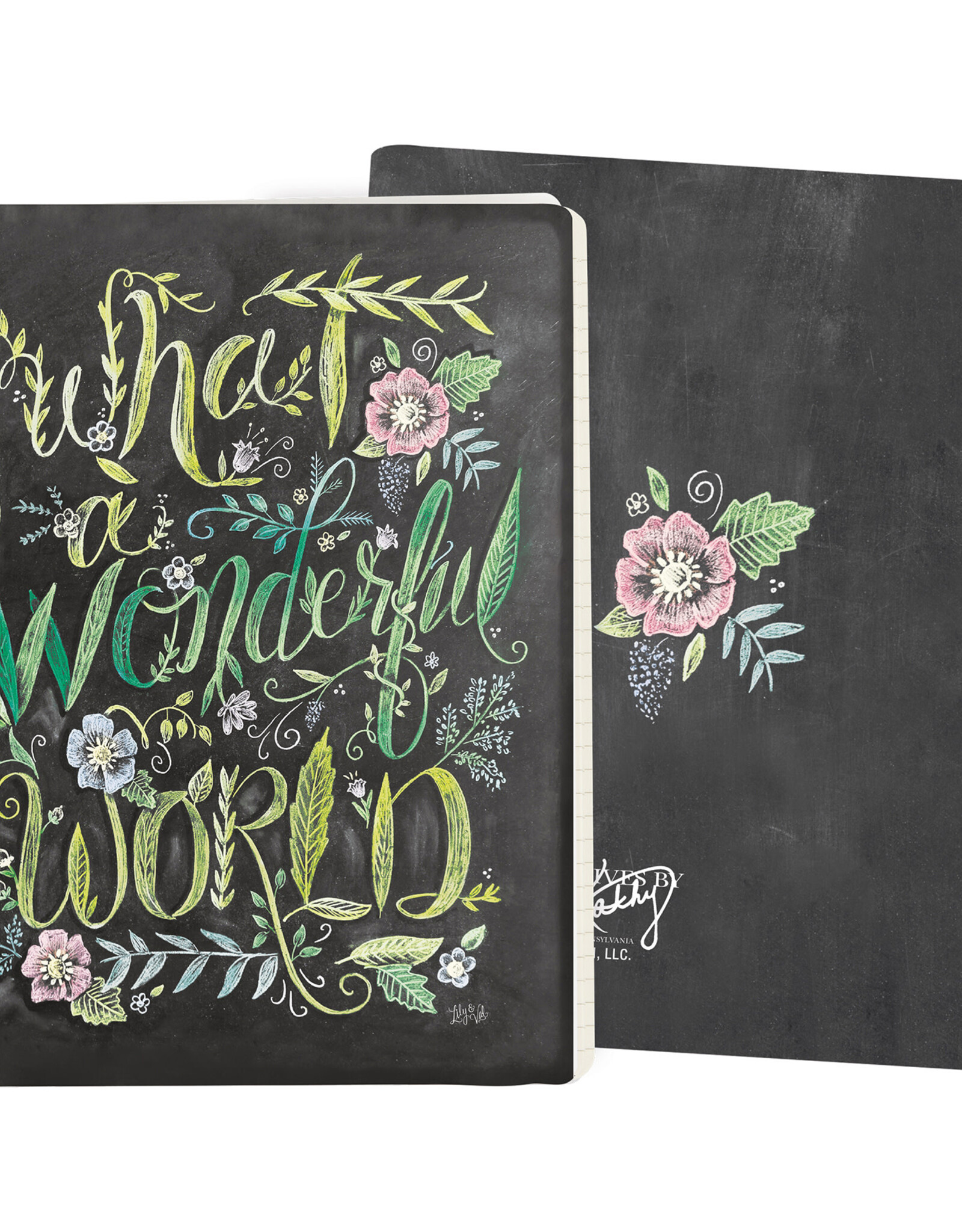 What A Wonderful World Spiral Notebook