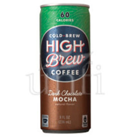 High Brew, Ready To Drink Dark Coffee Dark Chocolate Mocha 8oz