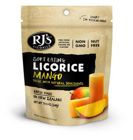 RJ's Soft Eating Mango Licorice bag 7.05oz