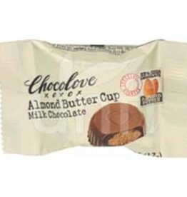 Chocolove Cups Milk Chocolate/Almond Butter .60oz
