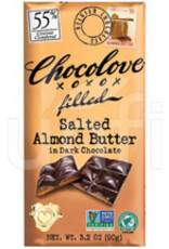 Chocolove Dark Chocolate Bar; Salted Almond Butter 3.2oz