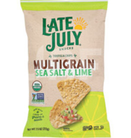 Late July, Tortilla Chips Multigrain Sea Salt Lime 7.5oz