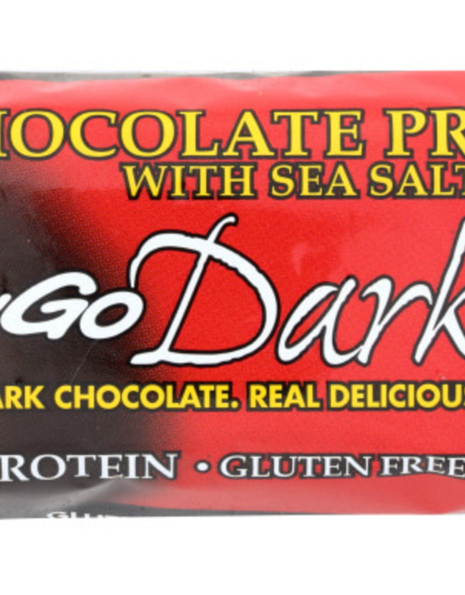 Nugo, Dark Chocolate Pretzel Bar with Sea Salt  1.76 Oz