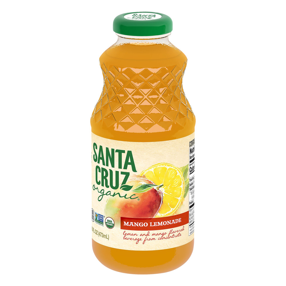 Santa Cruz Organic, Mango Lemonade 16 Oz - Wagon Wheel