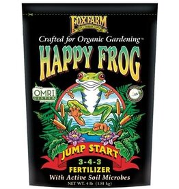 FoxFarm® Happy Frog® Jump Start Fertilizer 3-4-3  - 4lb - OMRI Listed®