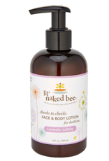 Lil' Naked Bee Lavender Lullaby Cheeks to Cheeks Face & Body Lotion