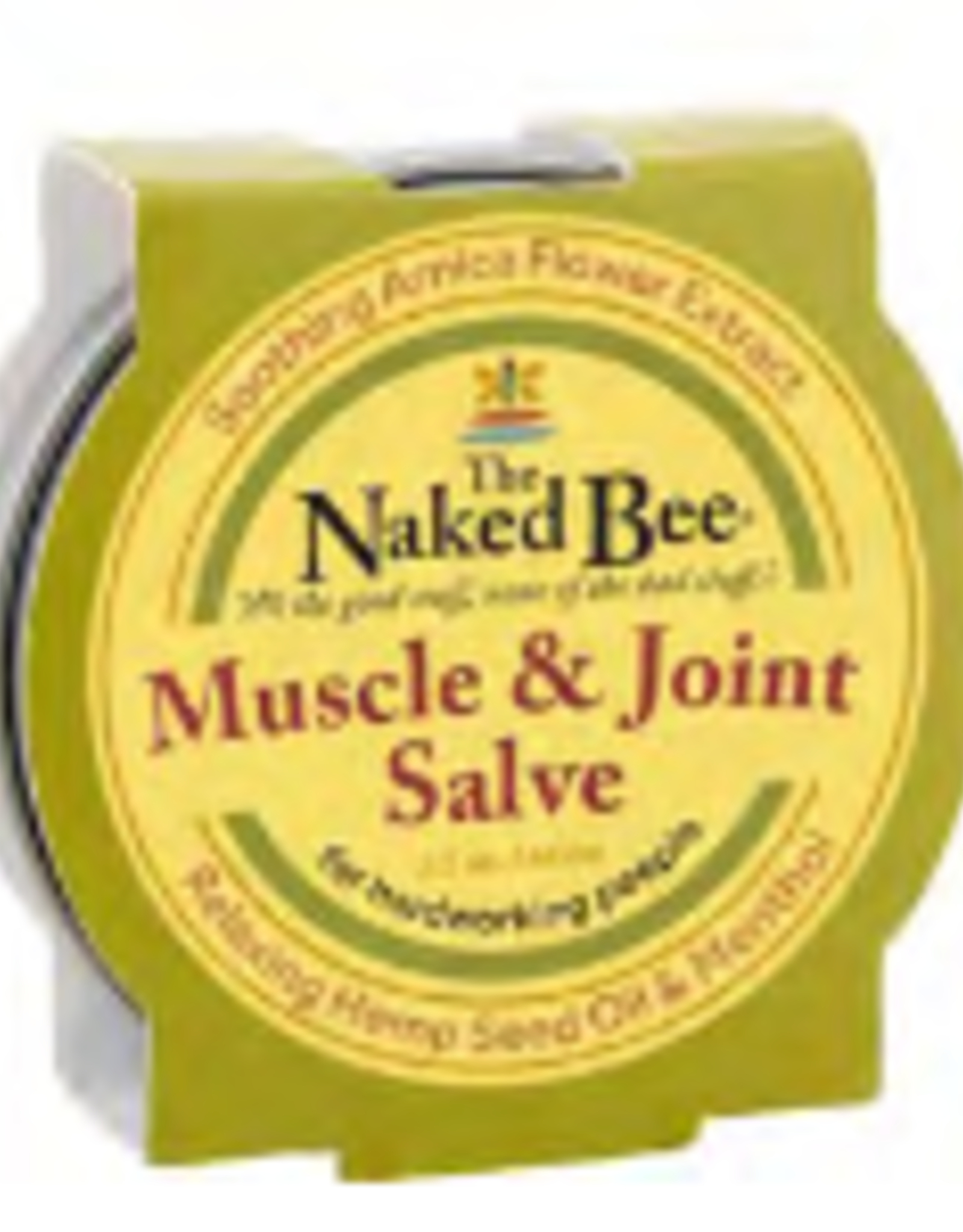 Naked Bee Fragrance-Free* Muscle & Joint Salve 2oz