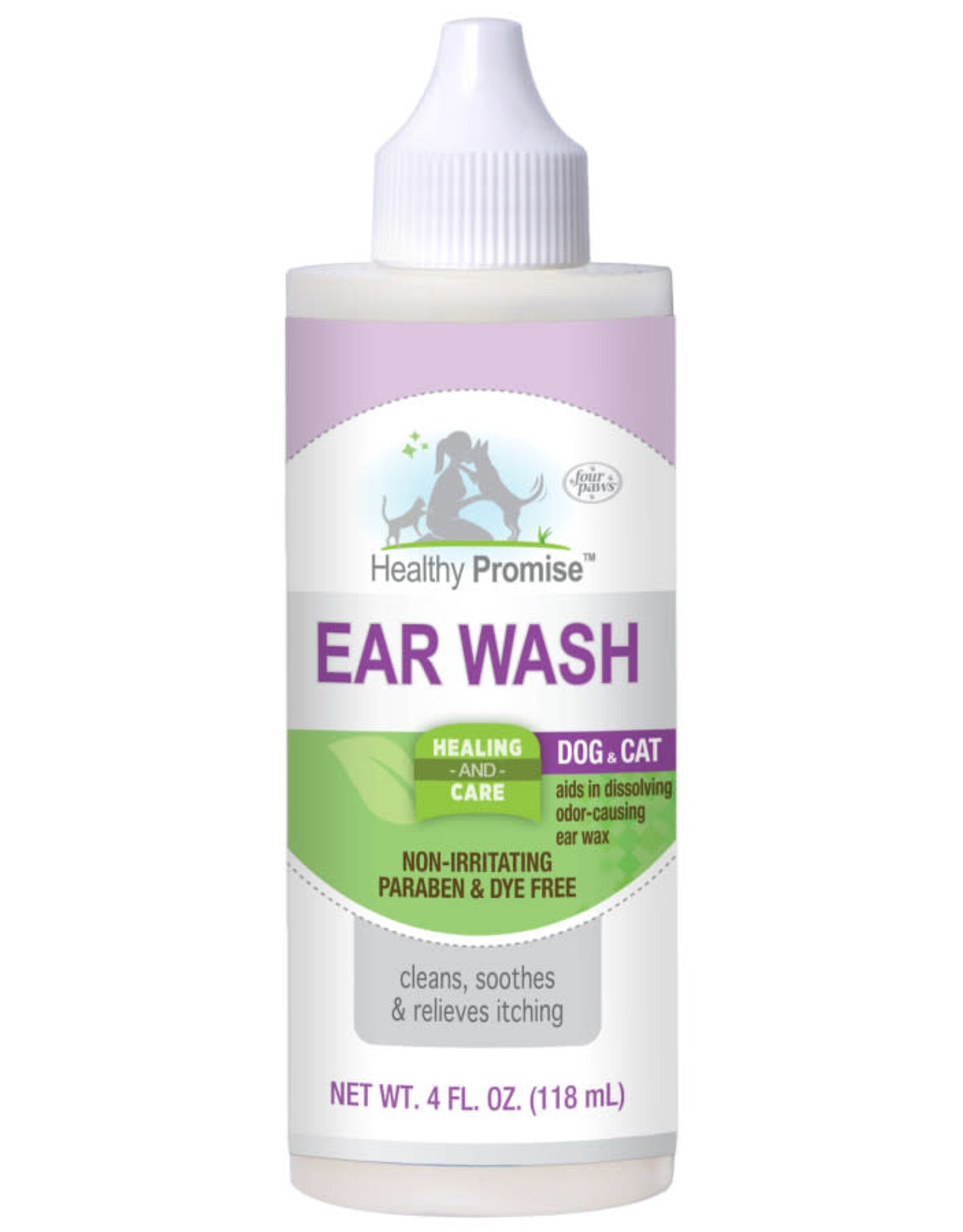 FOUR PAWS PET PRODUCTS FOU Ear Wash Cleaner Treatment 4OZ