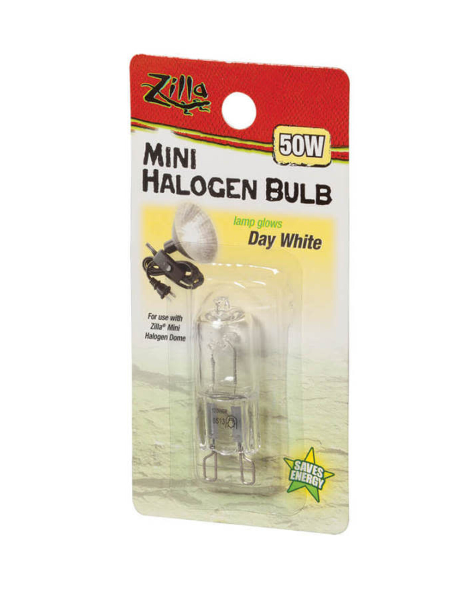 ZILLA Light & Heat Mini Halogen Bulbs 50W