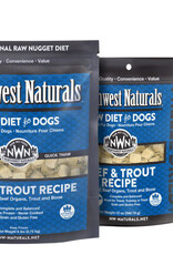 Northwest Naturals NWN Freeze Dried  Nuggets Beef and Trout 12OZ