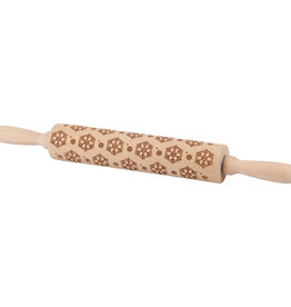Snowflakes Large Rolling Pin