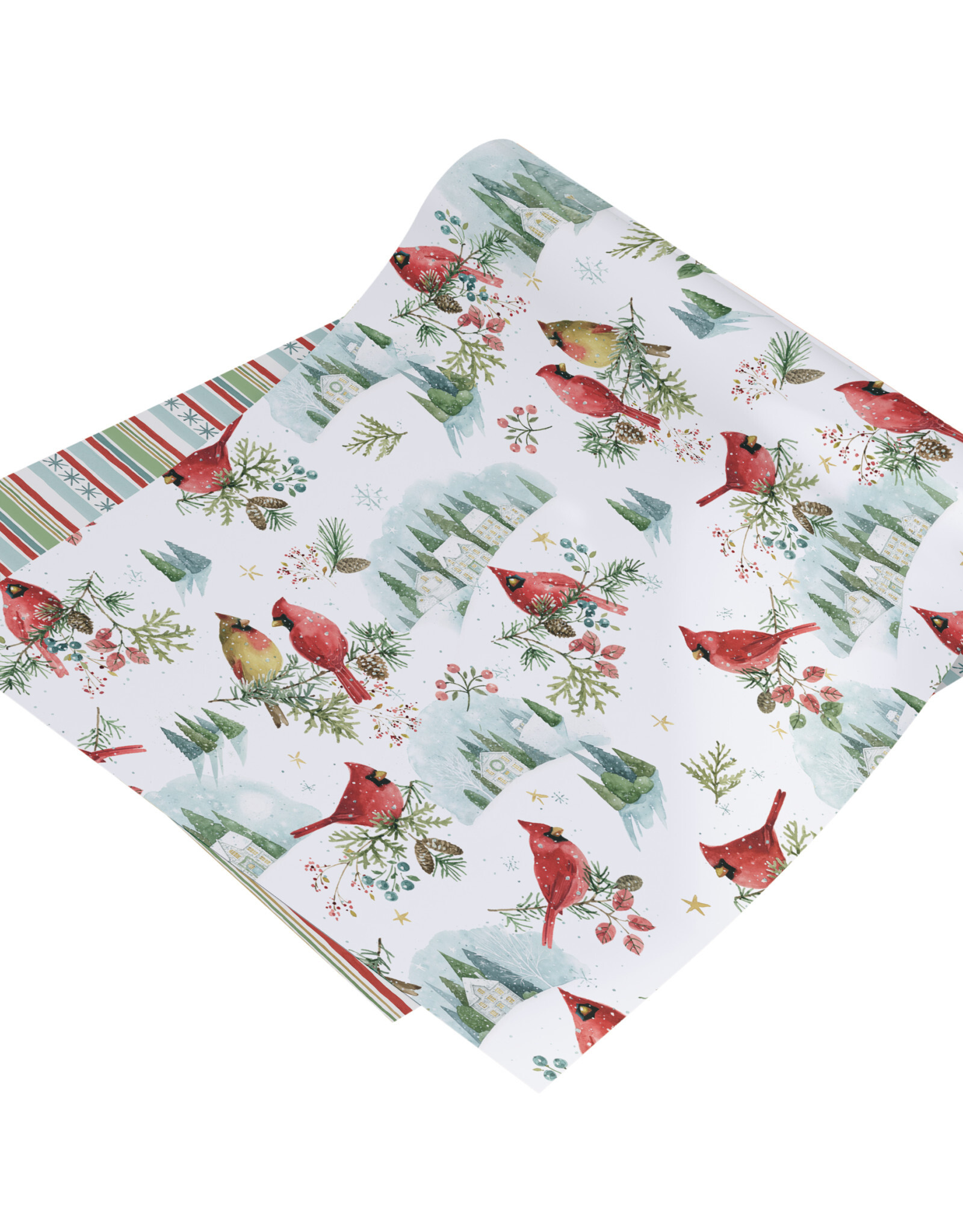 Winter Cardinal Gift Wrap
