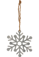 Metal Snowflake Ornament