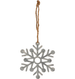Metal Snowflake Ornament