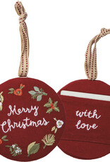 Merry Christmas With Love Ornament