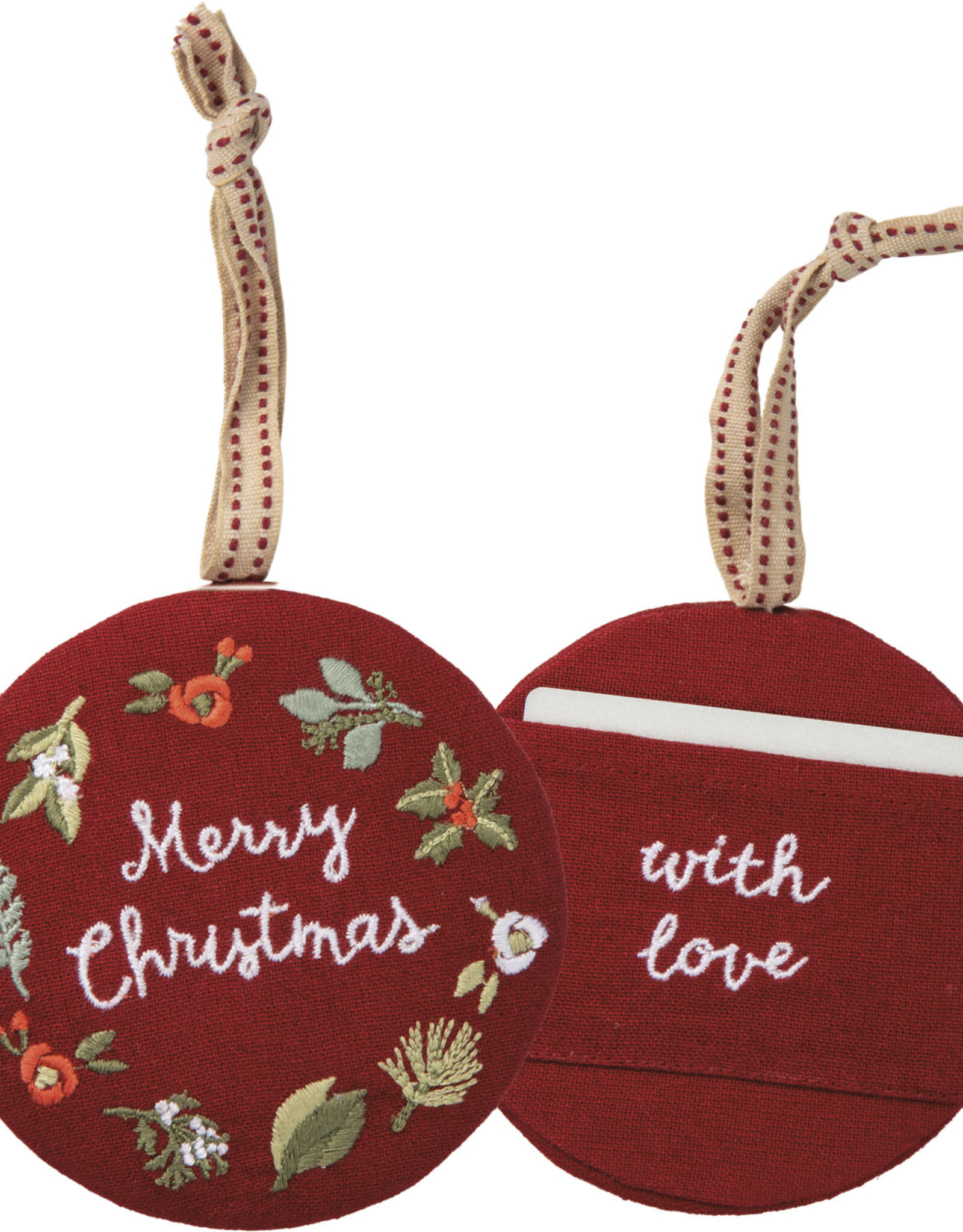 Merry Christmas With Love Ornament