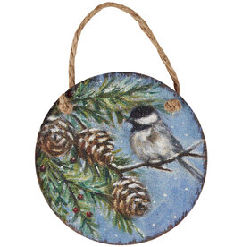 Chickadee Ornament