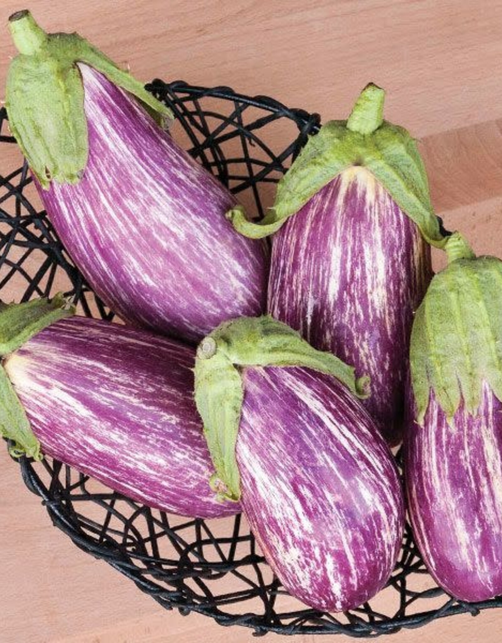 High Mowing Seed HM Listada de Gandia Eggplant  1/64 OZ