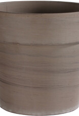 8.5“ x 7.75” Calima Pot- Basalt Clay
