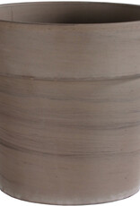 German 8.5“ x 7.75” Calima Pot- Basalt Clay