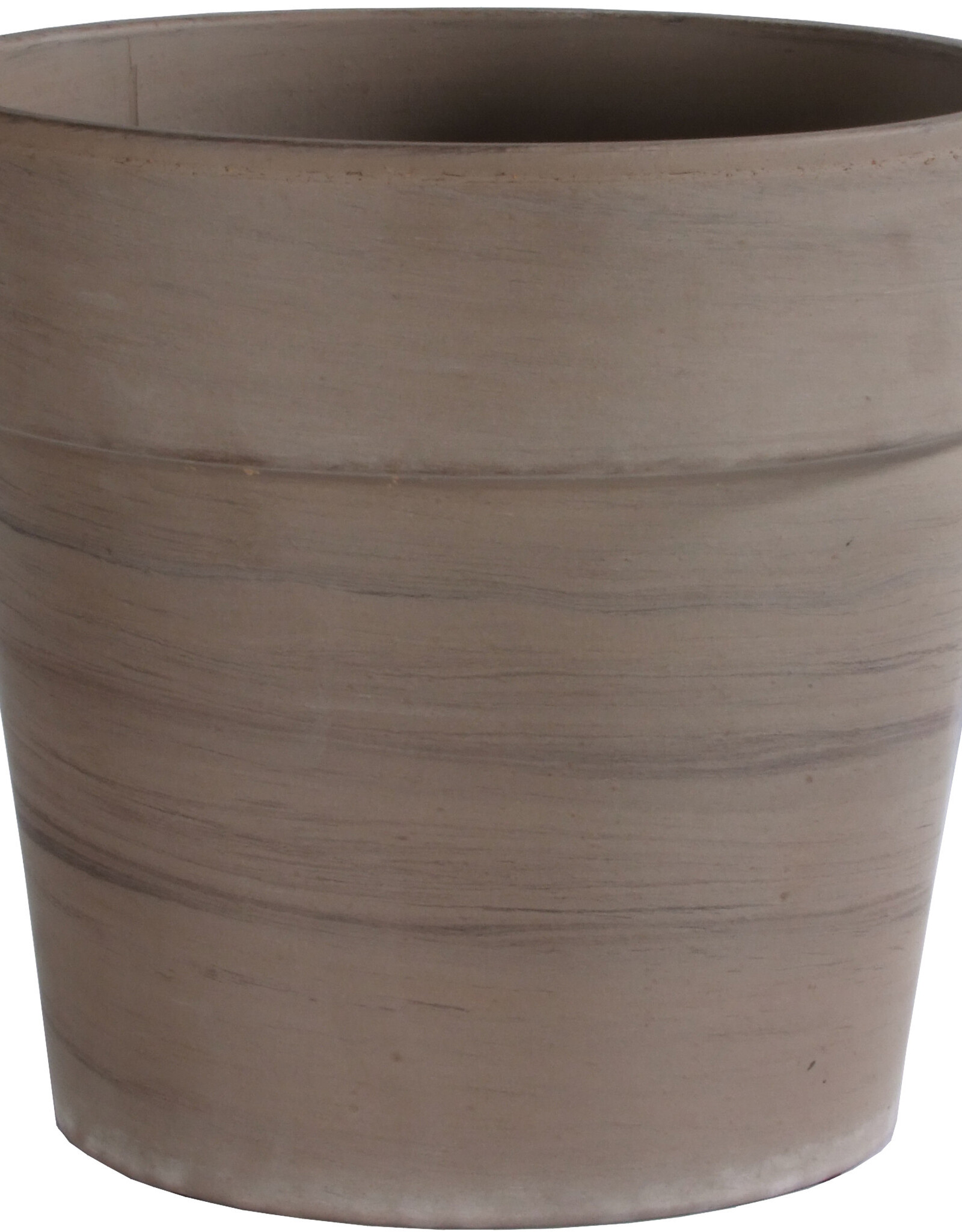 8.5“ x 7.75” Calima Pot- Basalt Clay