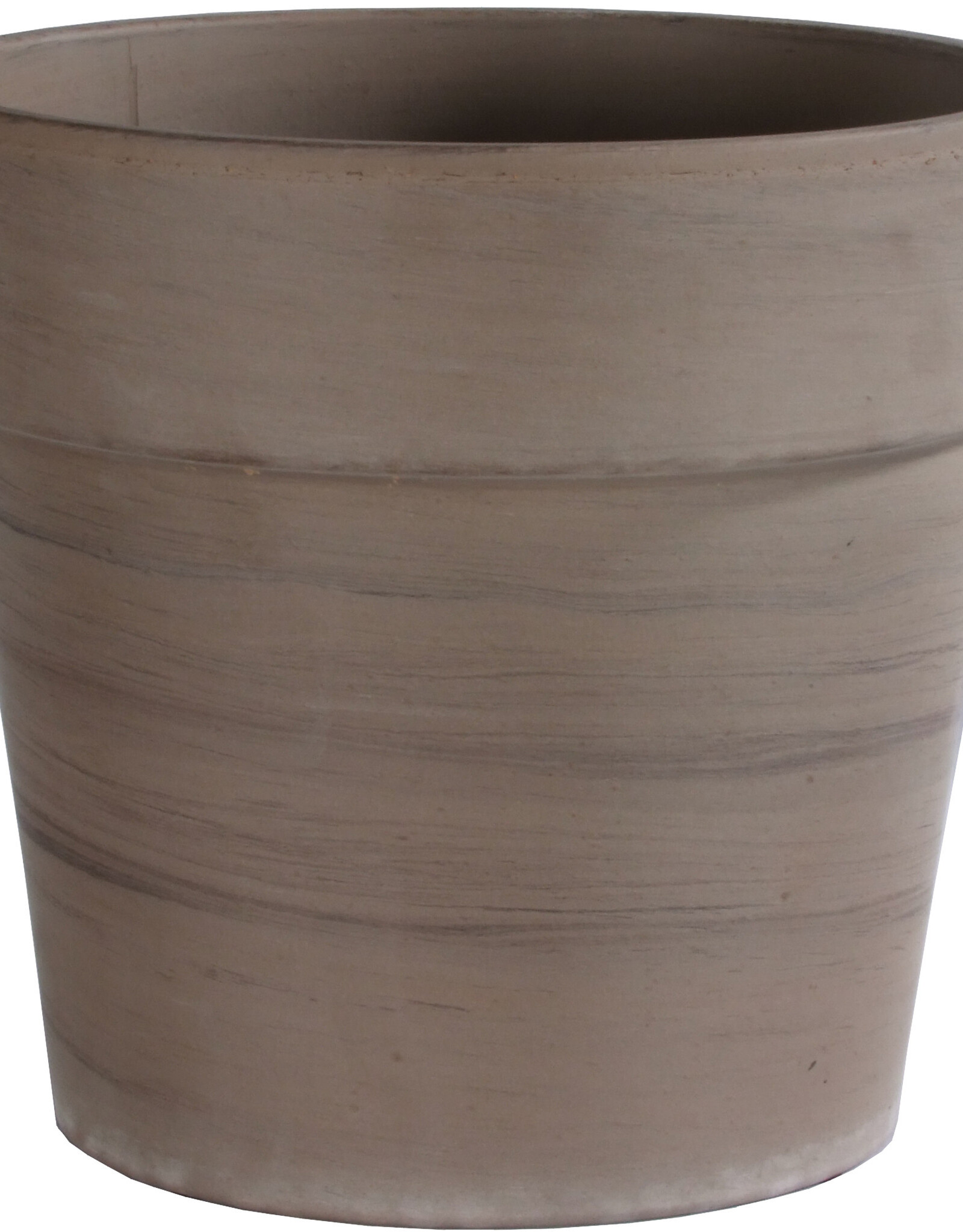 German 8.5“ x 7.75” Calima Pot- Basalt Clay