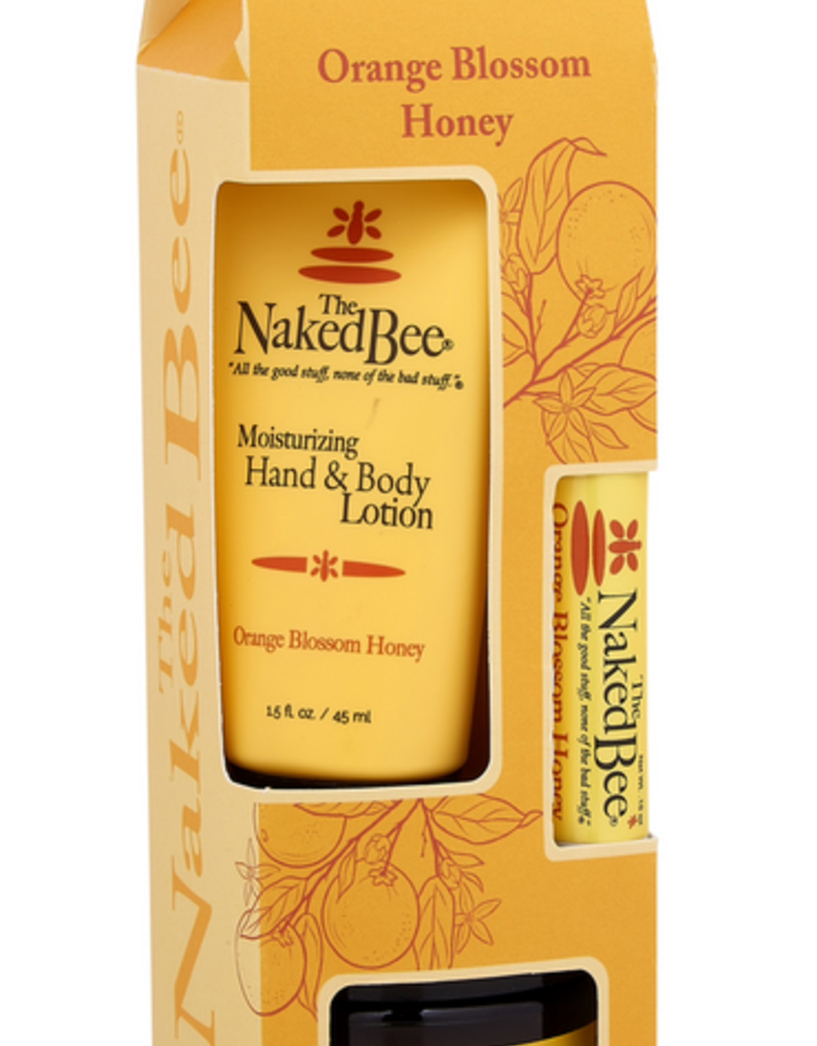 Naked Bee CONTEMPORARY Orange Blossom Honey Gift Collection