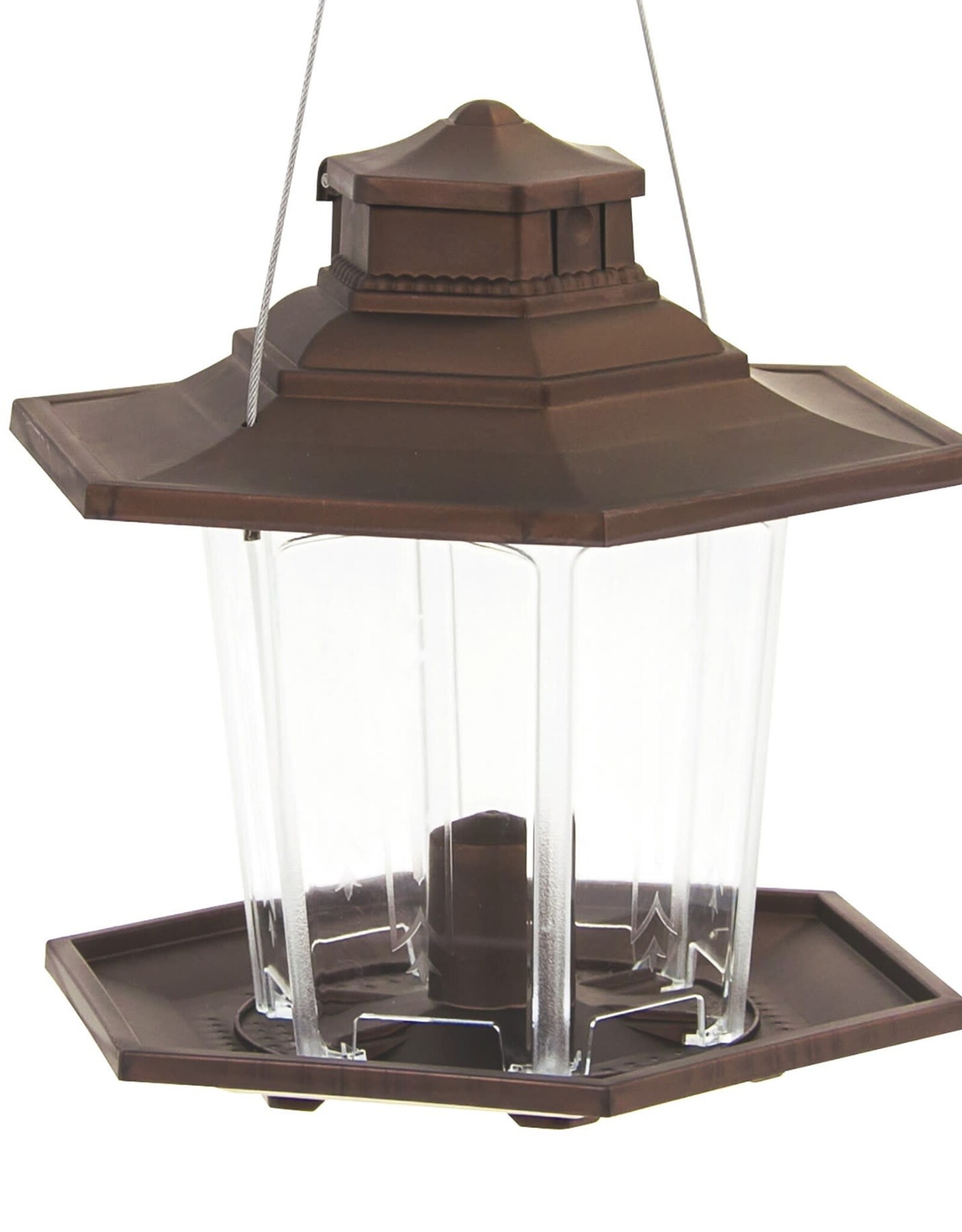 Classic Brands™ Small Lantern Plastic Hopper Feeder  - 2.6lb Capacity