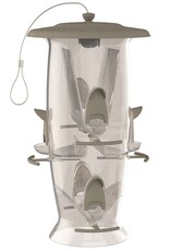 Classic Brands™ Abundance Hopper Bird Feeder  - 3.5lb Capacity - 6 Feeding Ports