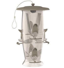 Classic Brands™ Abundance Hopper Bird Feeder  - 3.5lb Capacity - 6 Feeding Ports