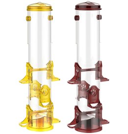 Classic Brands™ Jumbo Finch Bird Feeder  - 3lb Capacity - 6 Feeding Ports