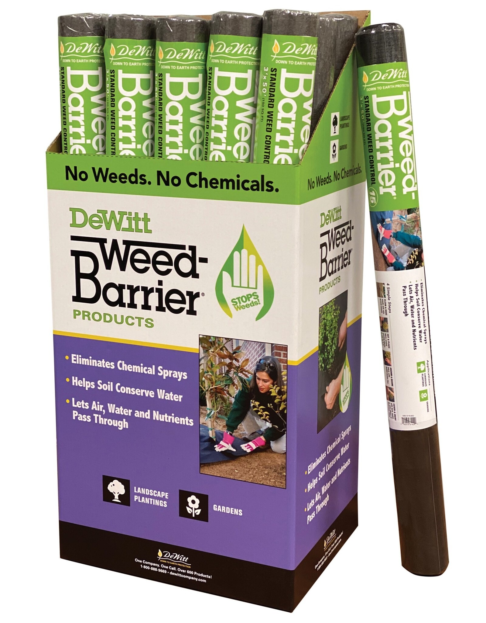 DeWitt® Standard Weed Control 15 Year  - 3ft x 50ft