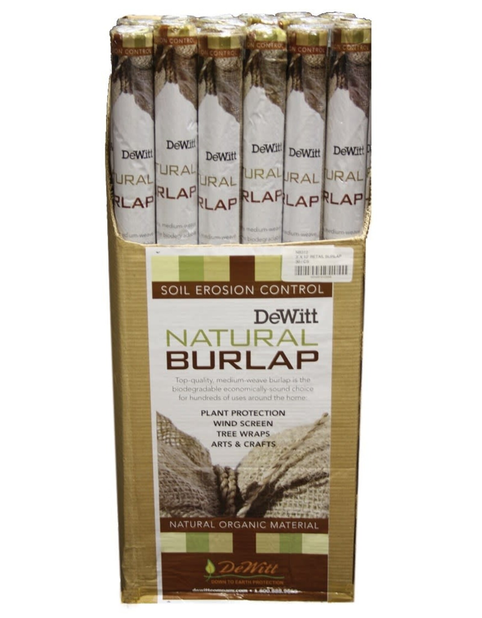 DeWitt® Deluxe Natural Burlap  - 7oz - 3ft x 24ft