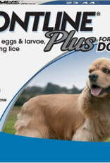 ADV Frontline PLUS Canine 23-44# BLUE  Flea, Tick and Lice SINGLE DOSE